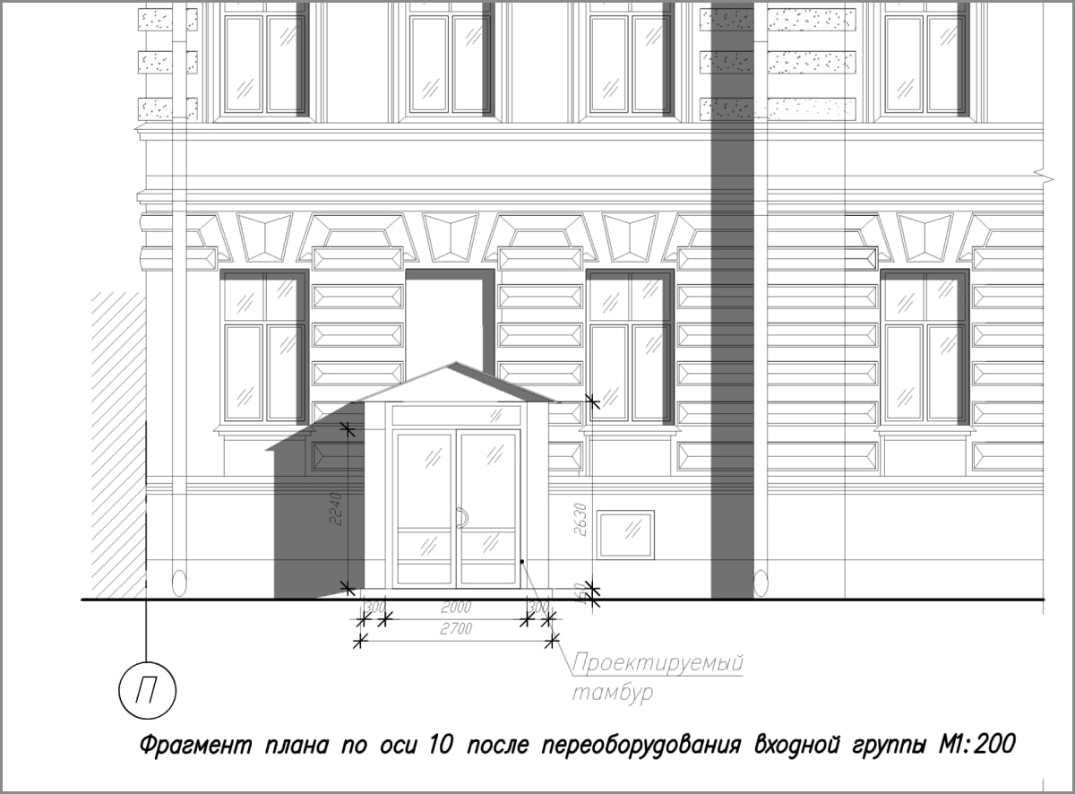 заказать проект устройства отдельного входа 